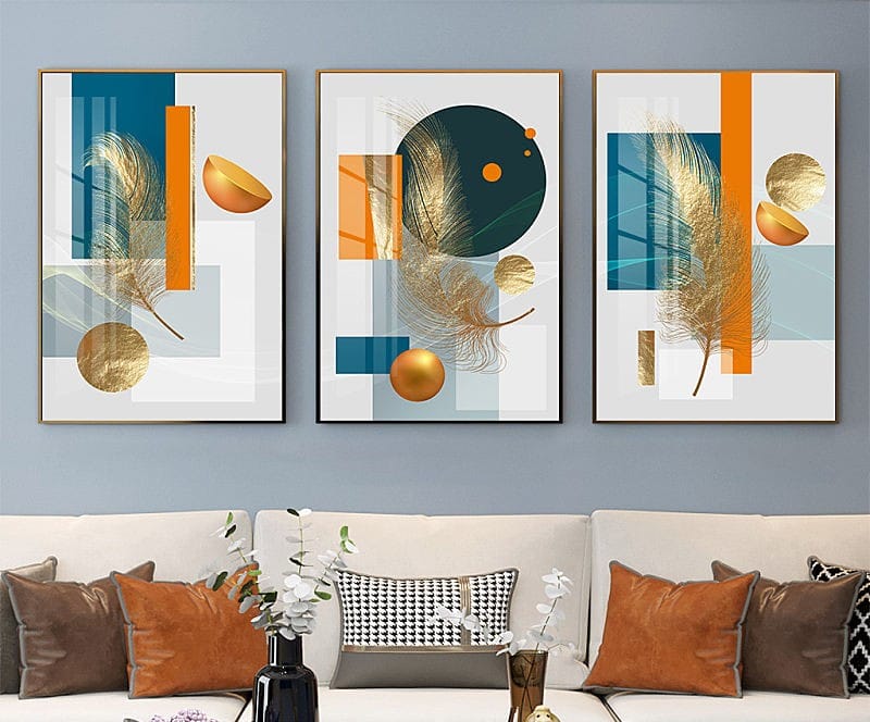 3Pc Wooden Wall Hangings