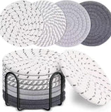 8pcs Rattan Coasters