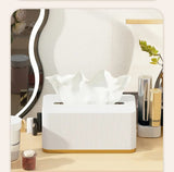 Serviette Holder With Gold Rim