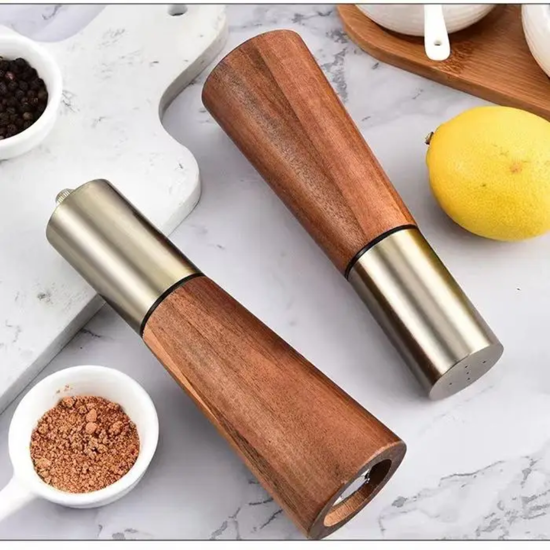 2Pcs Pepper & Salt Grinder