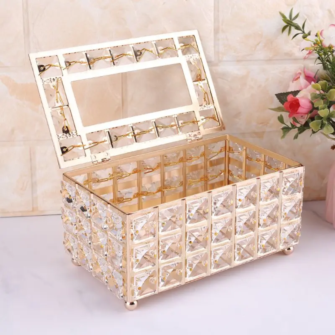 Crystal Serviette Holder