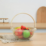 29cm Brim Round Mesh Fruit Basket