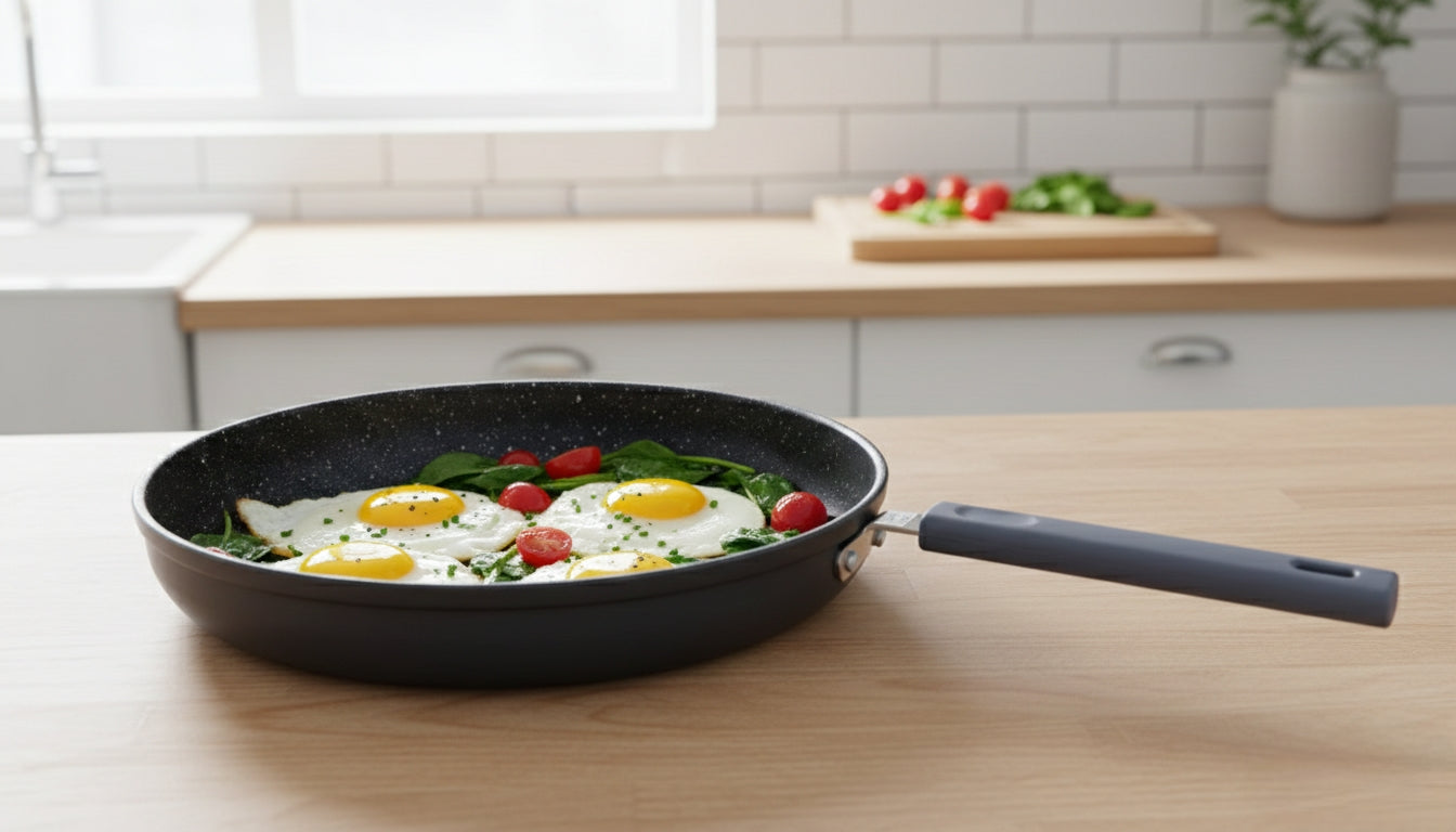 28cm Nonstick frying pan for easy and healthy cooking.