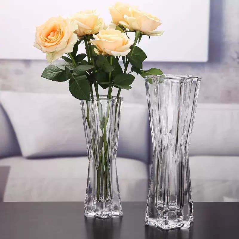 Glass Vase – Star Heavy