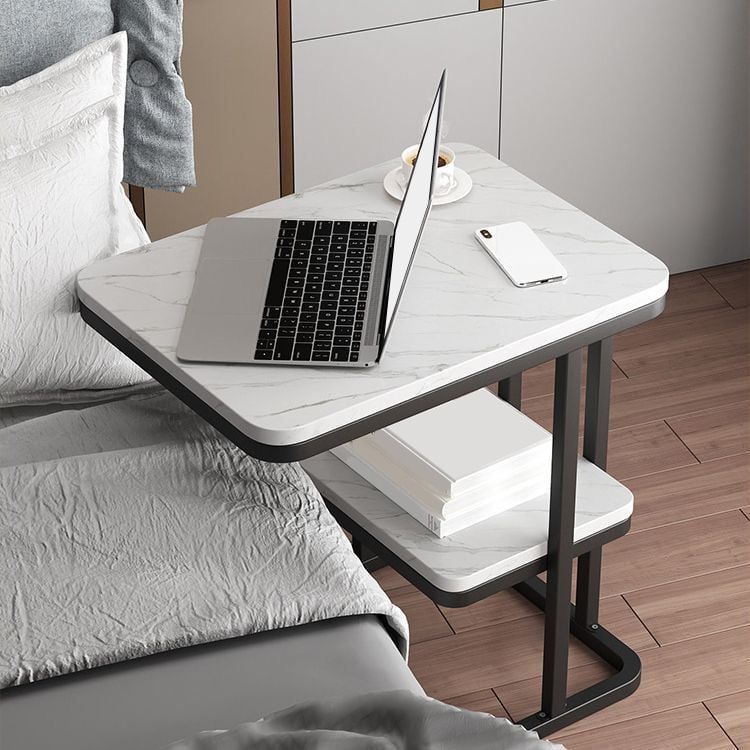 Marble Textured Side Table