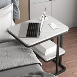 Marble Textured Side Table