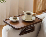 Foldable Wooden Sofa Armrest Tray