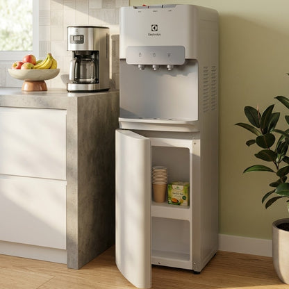 Electrolux UltimateHome 300 Top Loading Water Dispenser with Cabinet EQACF1SXSG