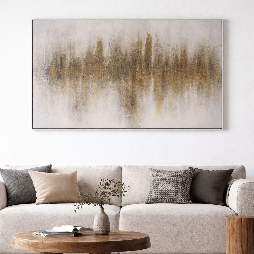 Abstract Brushstroke Wall Art