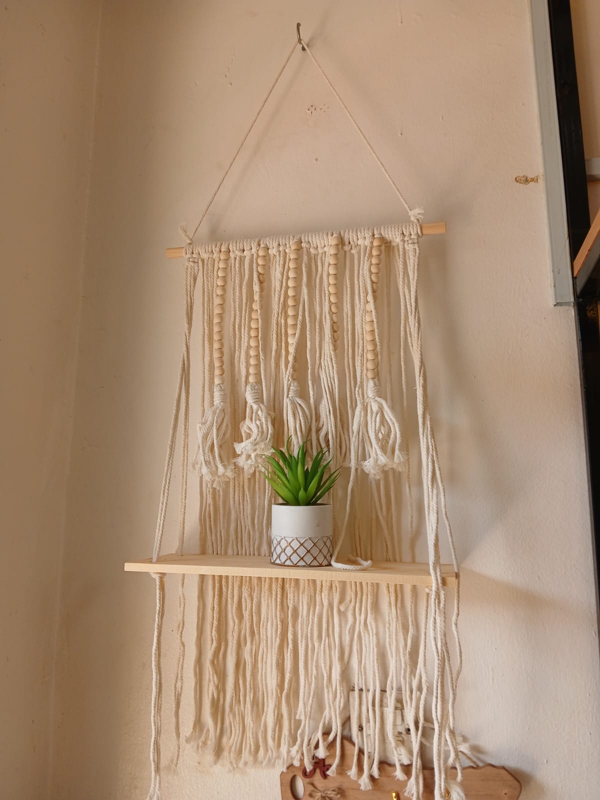 Nordic Hanging Plant Storage Shelf