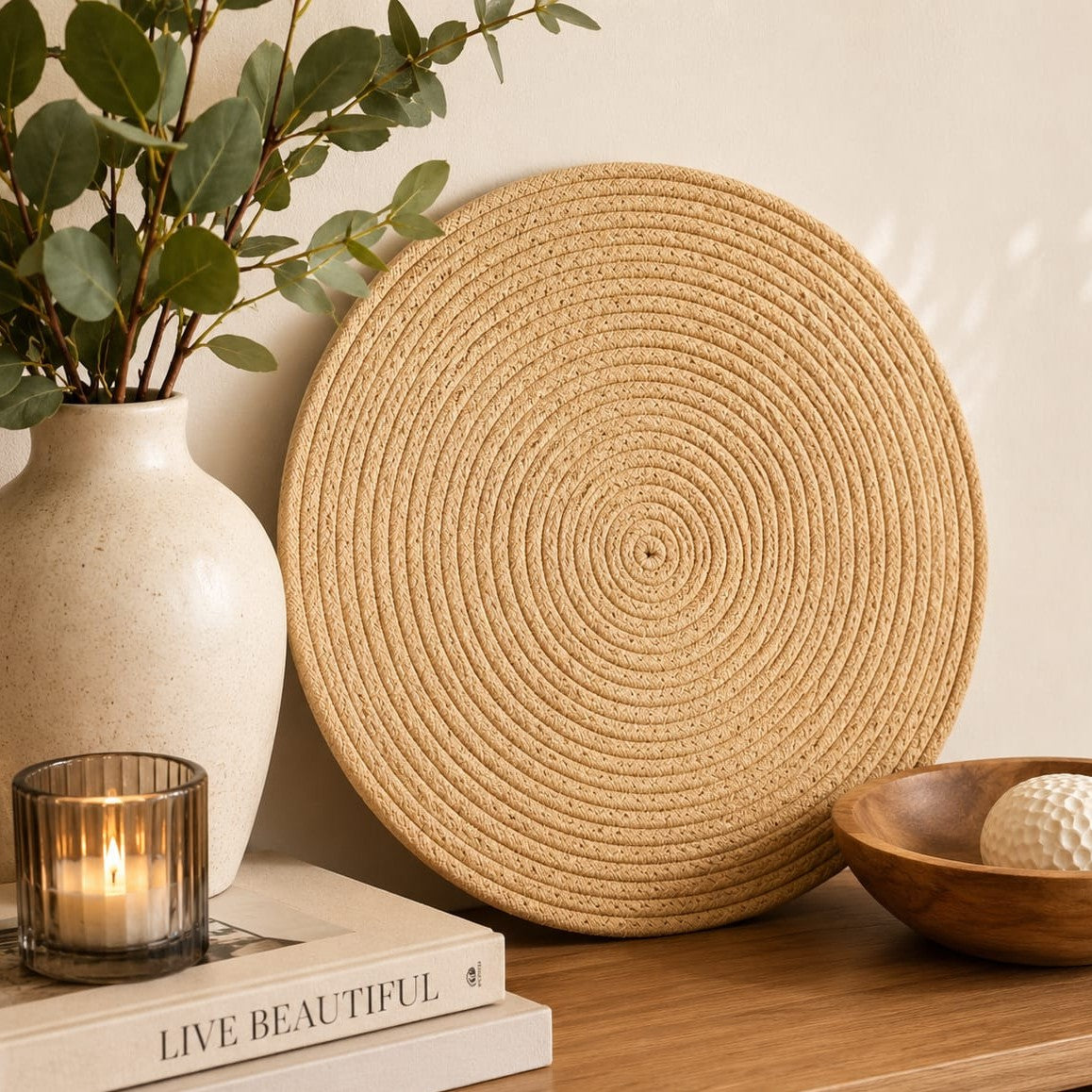 6 Piece Woven Table Mat Set