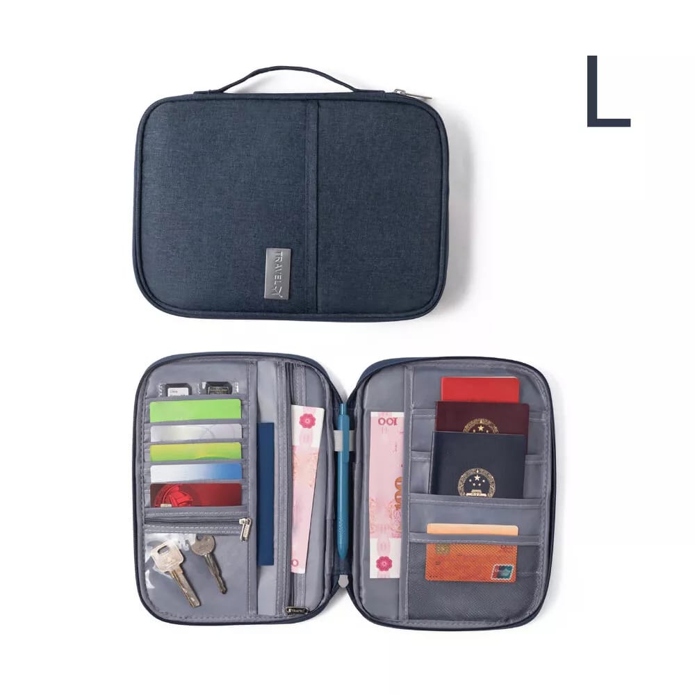 Travel Passport And Document Organizer