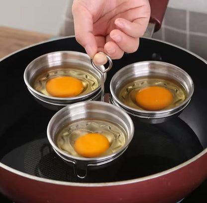 3 In 1 Stainless Steel Egg Poacher