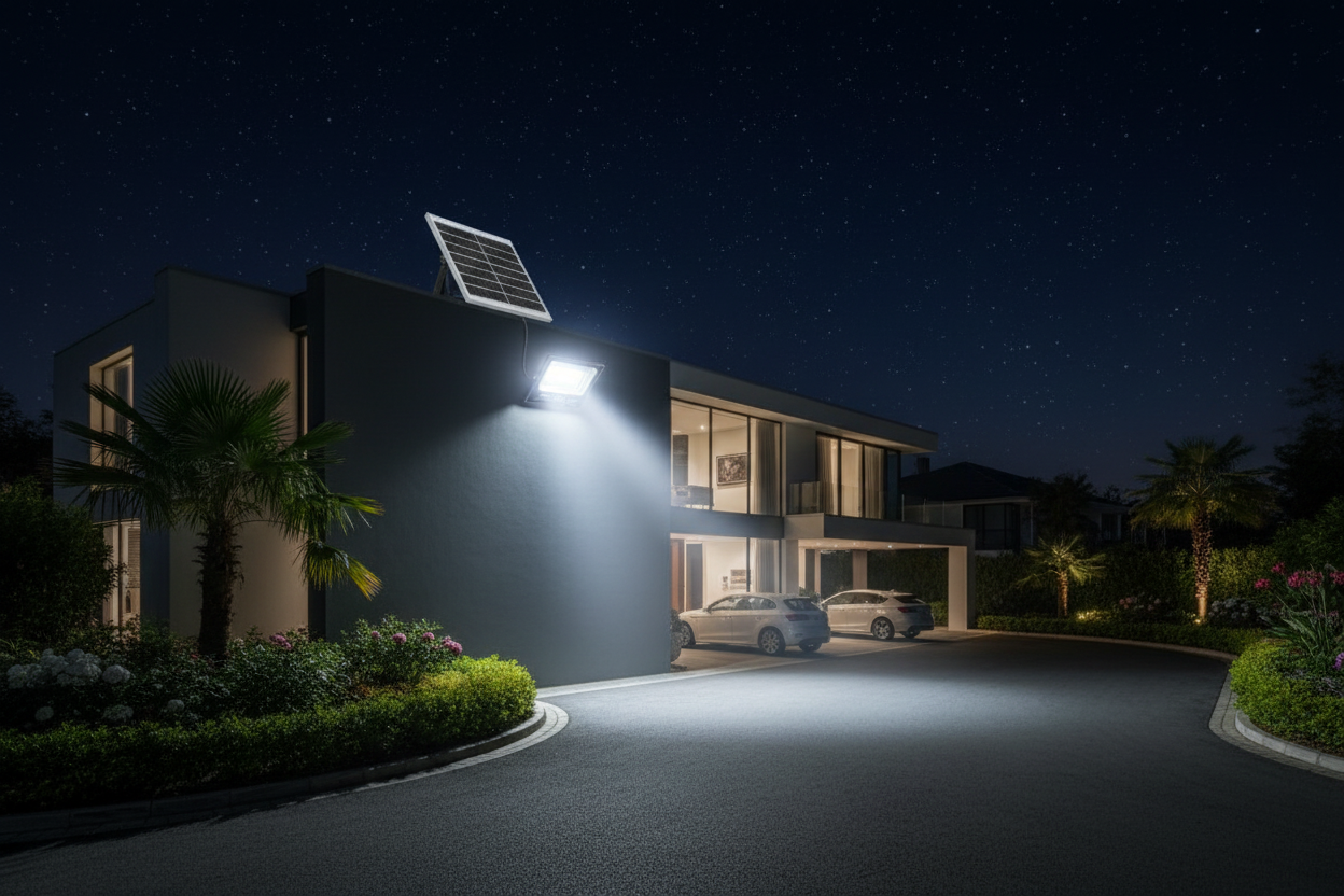200Watts Solar Powered Floodlight