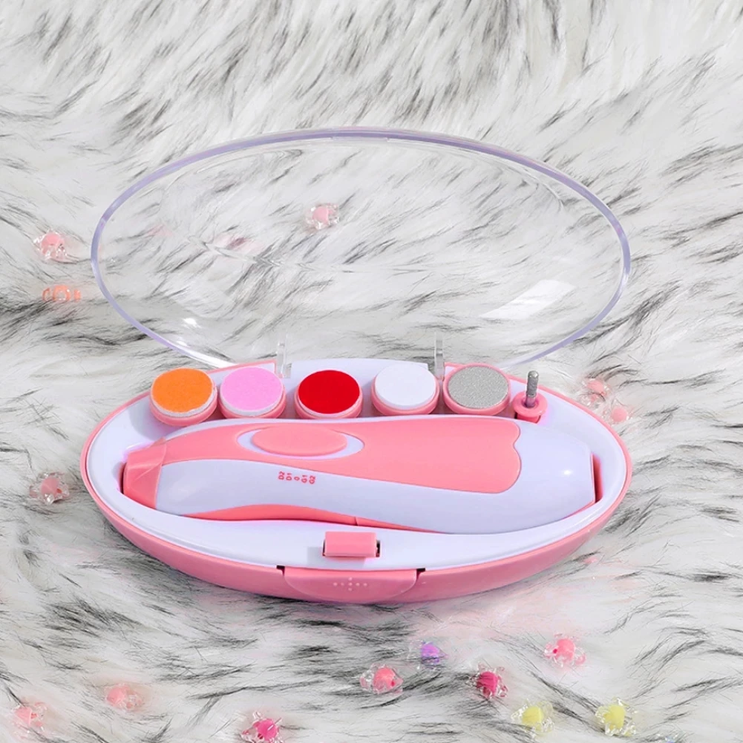 Grinder AA Battery Powered Baby To Adult Nail Trimmer