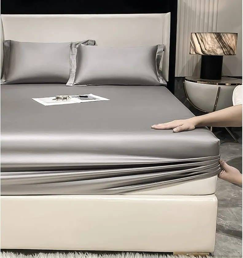 Waterproof Fitted Sheet & Bamboo Mattress Protector Bed Cover