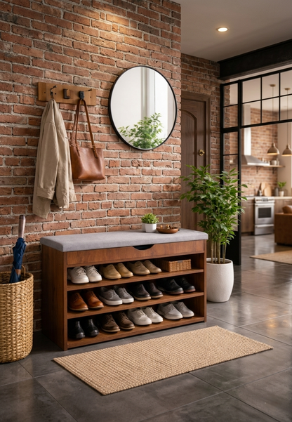 3-Tier Rubberwood Storage Organizer