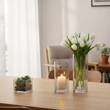 3-Piece Cube Vase Set