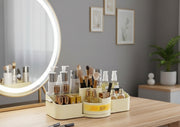 Multipurpose 360-degree rotating organizer measuring 33x20 cm.