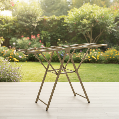 Ladder Style Outdoor Drying Rack