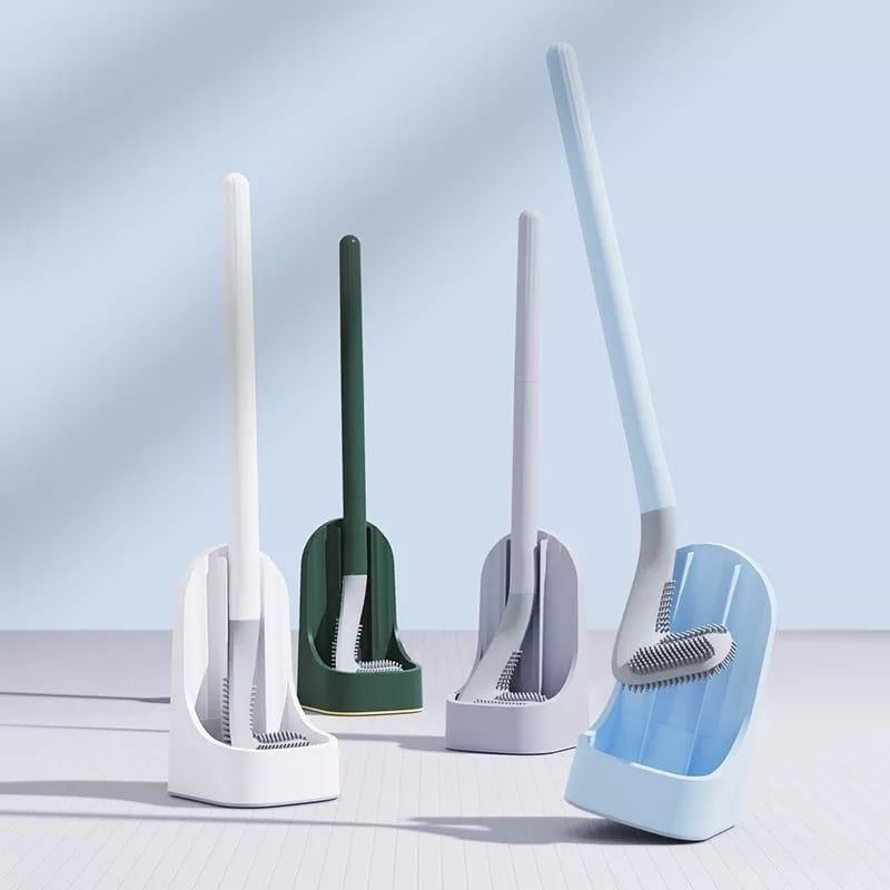 Silicone Bristle Golf Toilet Brush