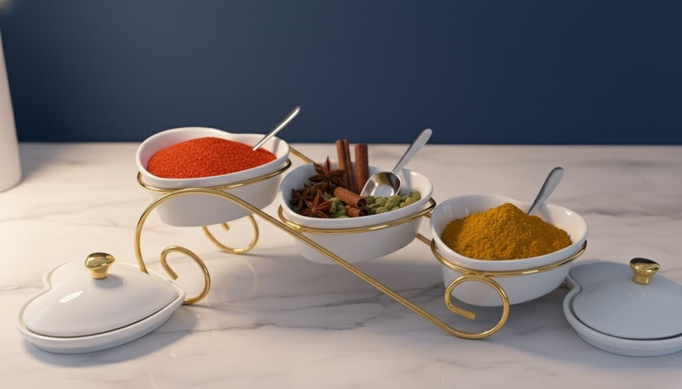 Floating Snack Bowl Love 3pc Set