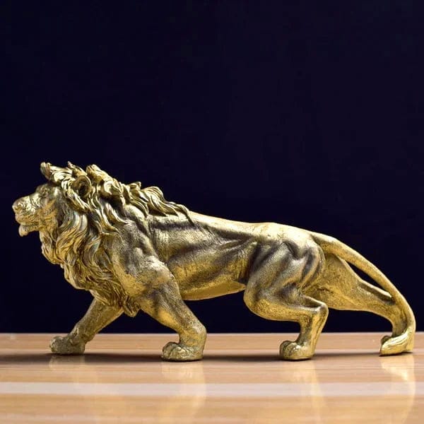 Resin Lion Decorative Statue