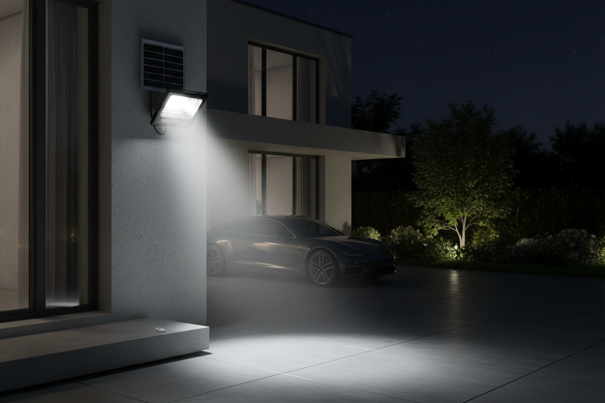 200Watts Solar Powered Floodlight