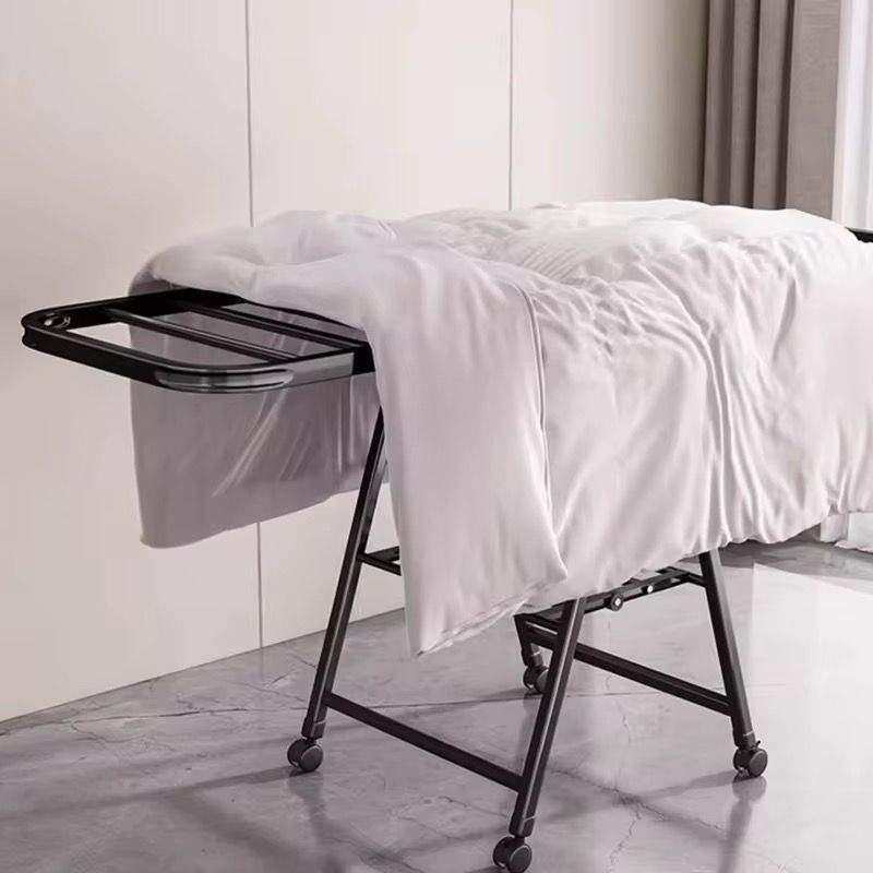 Black Movable Outdoor Drying Rack With Wheels
