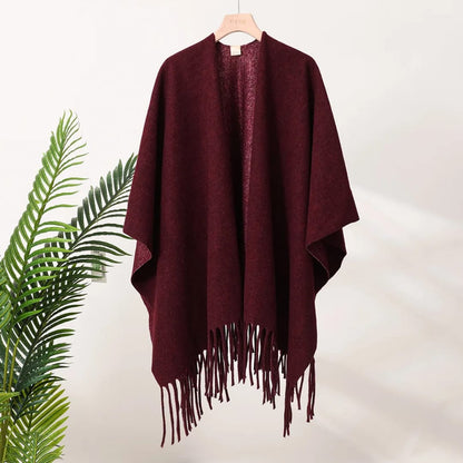 Double-Sided Warm Shawl