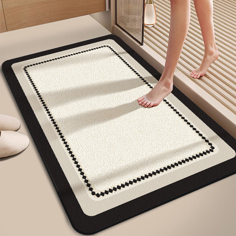 Absorbent Bathroom Door Mat