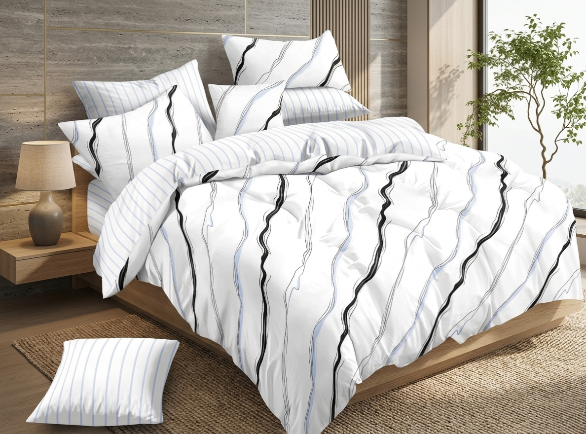 Cotton Duvet Cover Set – 6×7 & 7×8
