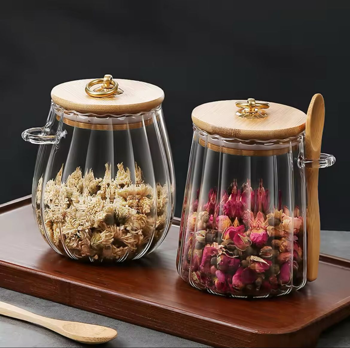 Glass Storage Jar
