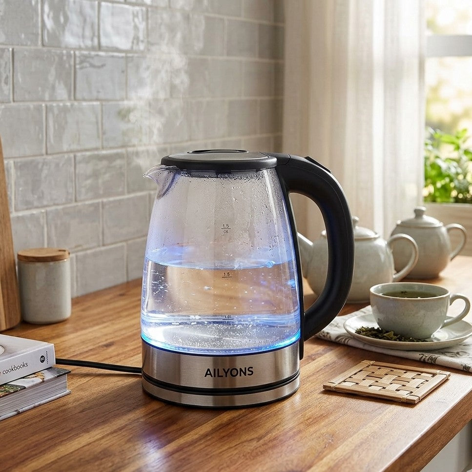 Ailyons Automatic Glass Kettle FK-0311