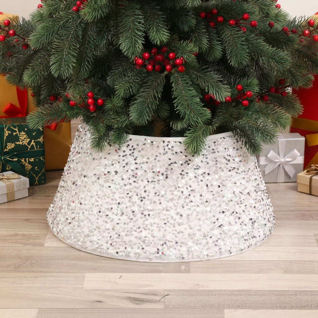 3D Christmas Tree Collar and Decorative Base Cover
