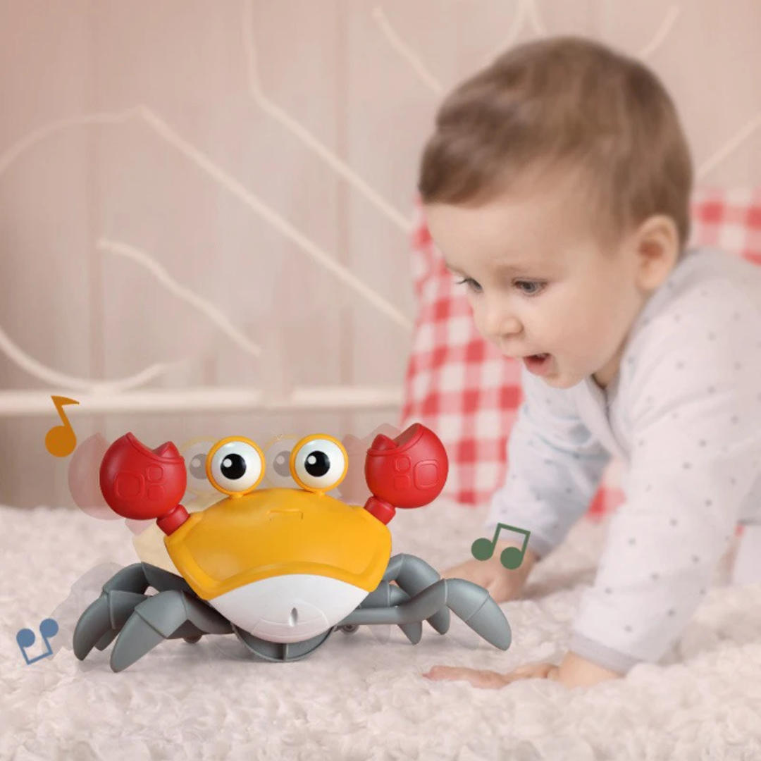 crawling octopus and crab toy