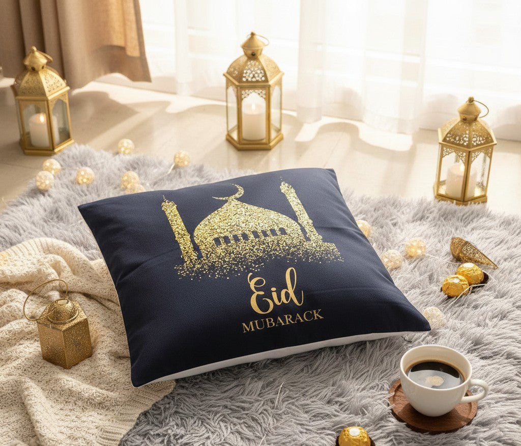 Eid Mubarak Home Decor Cushion Cover 45×45cm