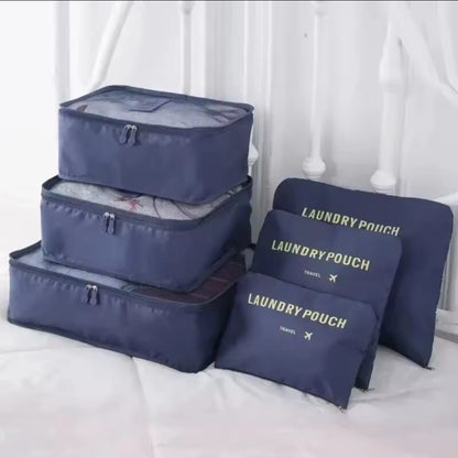 6 Luggage  Suitcase Organizer