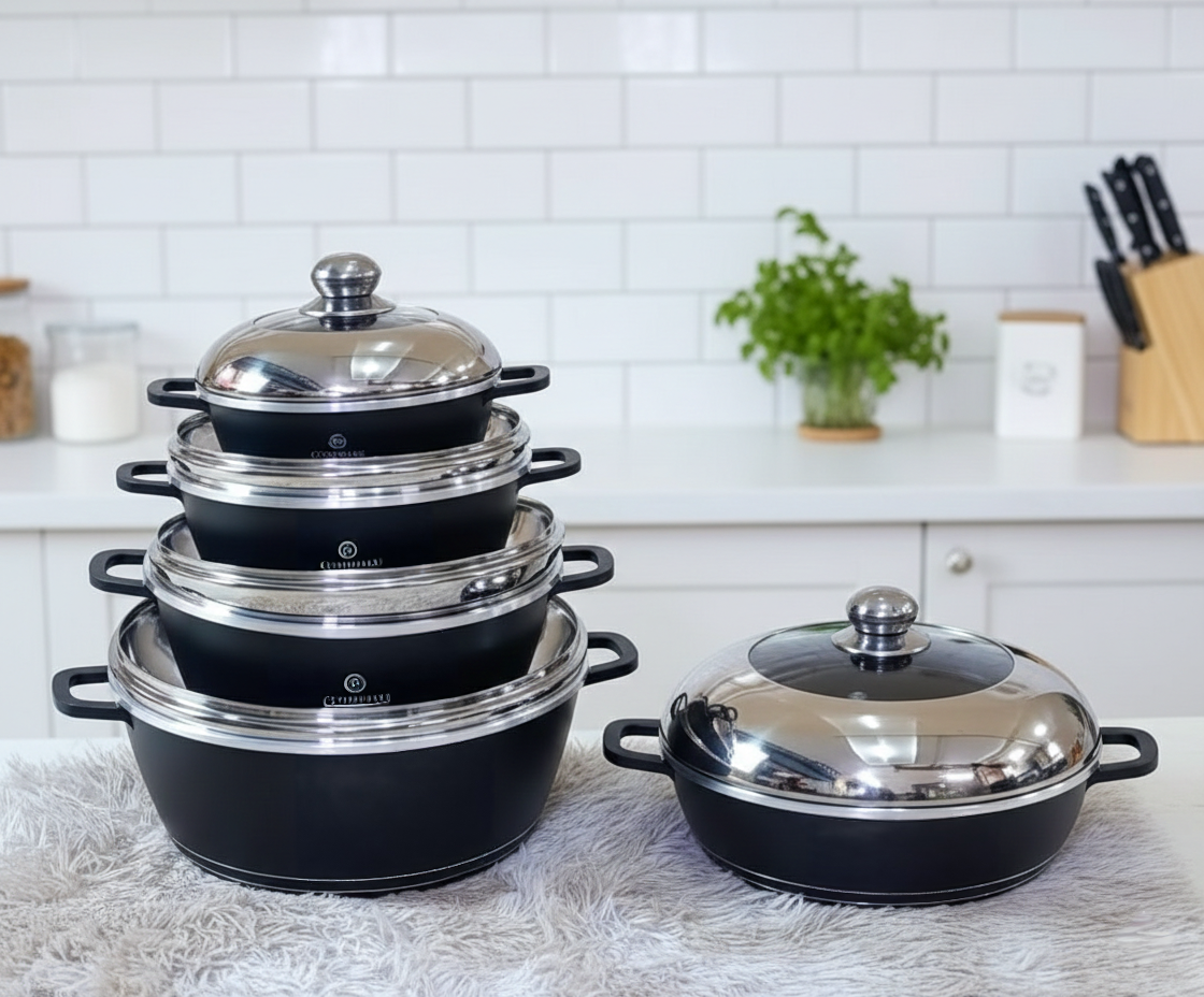 10-Piece Nonstick Cookware Set