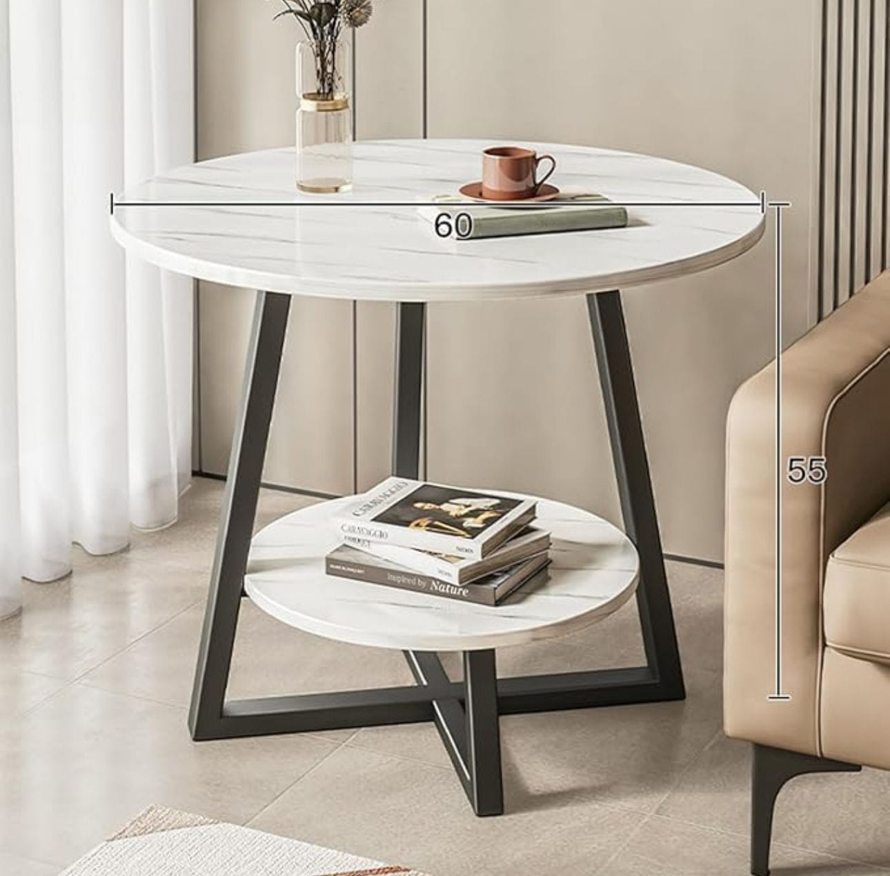 Double Layer Side Table