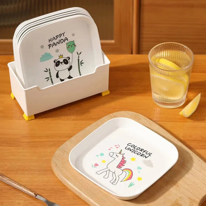 Split Kid's Snack Plates