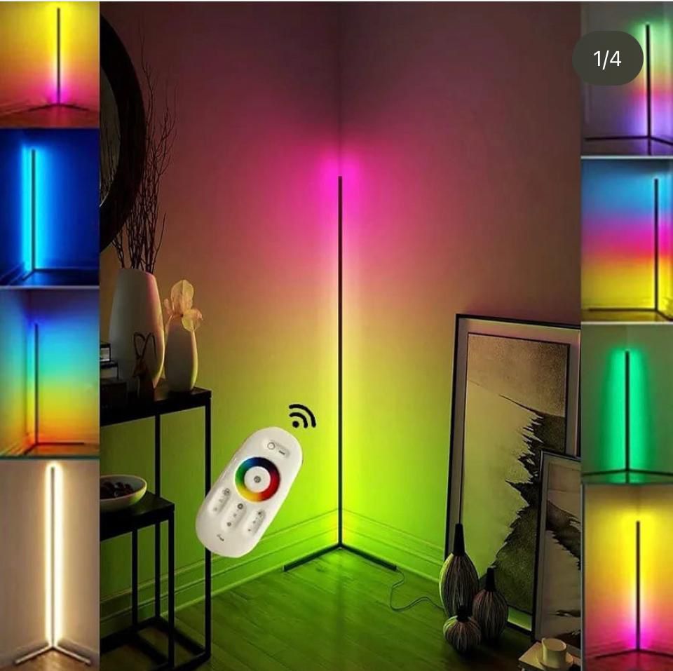 RGB Corner Floor Lamp