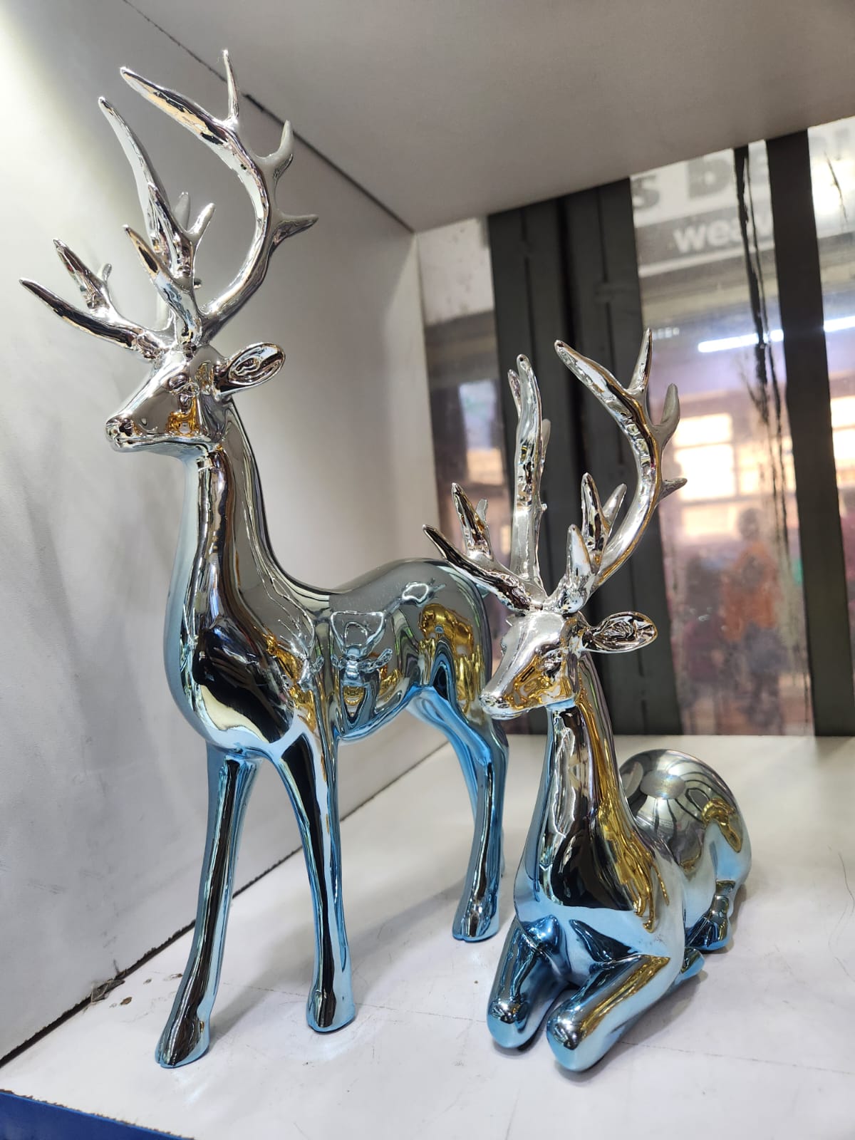 Gold Elk Deer Ornament