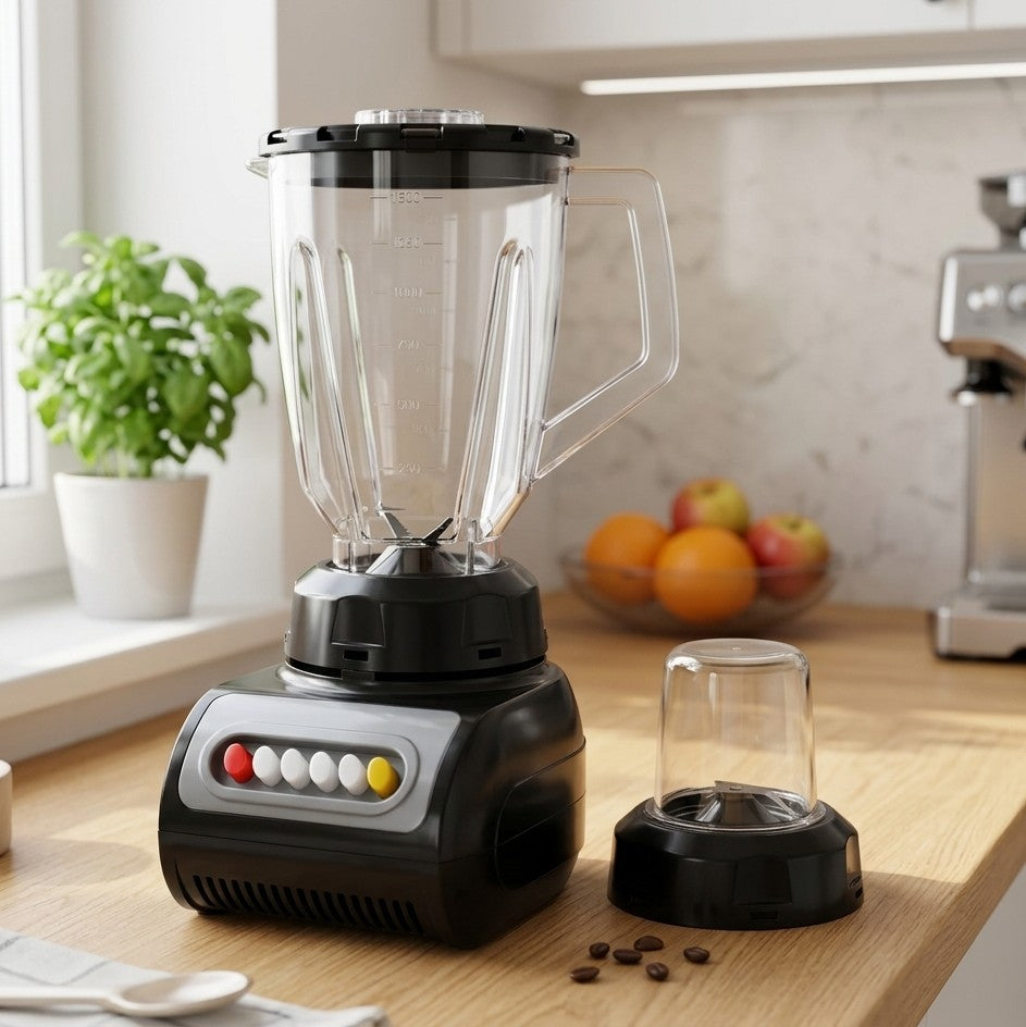 Nunix Blender AK-105 1.5L 350W 2-in-1 Multi Function Blender