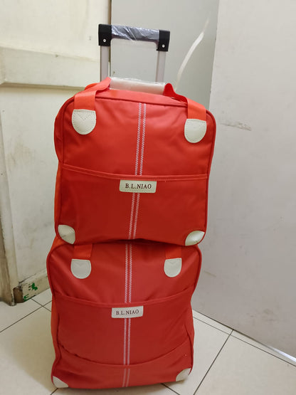 2pcs Travel Trolley Bag Set