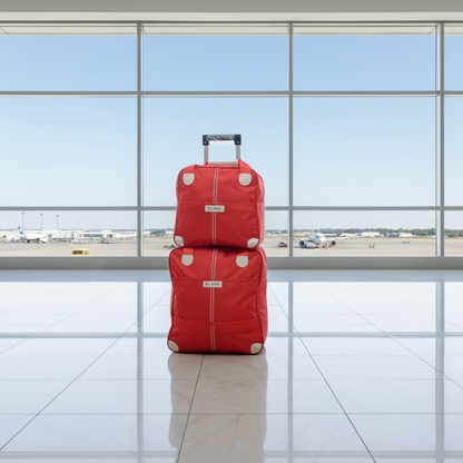 2pcs Travel Trolley Bag Set