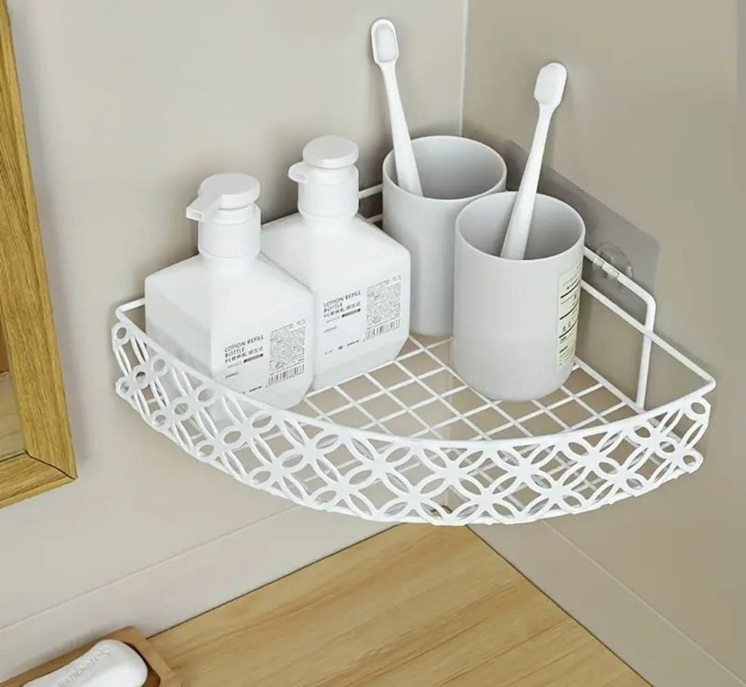 Corner Self Adhesive Bathroom Rack