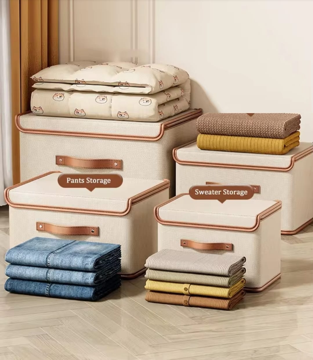 Fabric Wardrobe Organizer