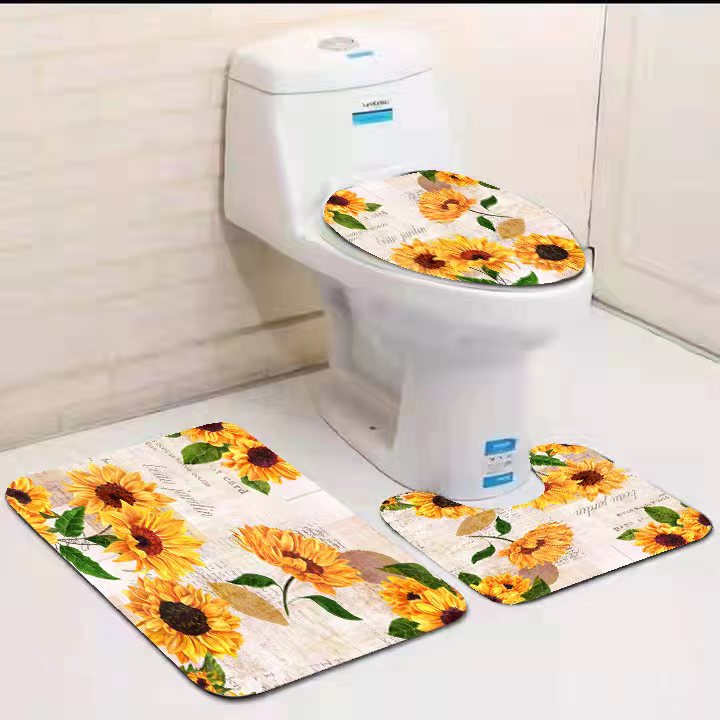 3-In-1 Toilet Mat Set