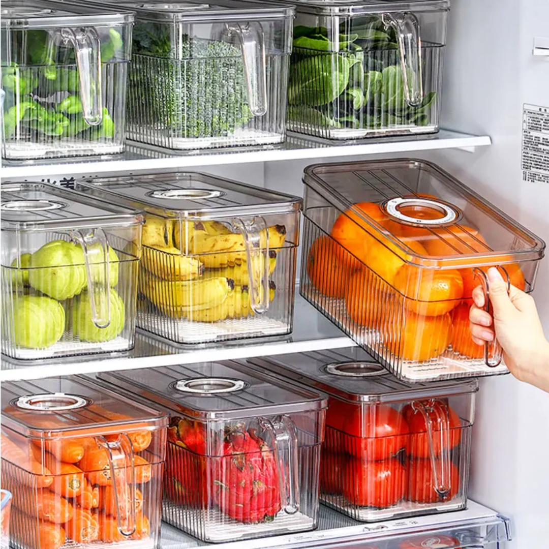 3L Acrylic Fridge Container With Date Indicator